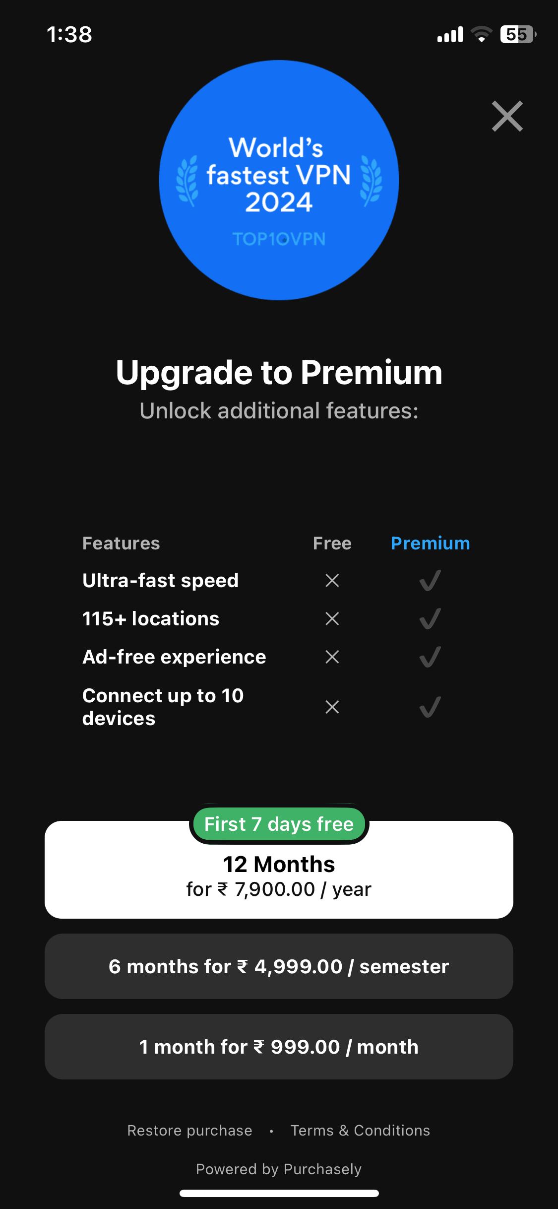 Complaint Paywall Approved by Apple.