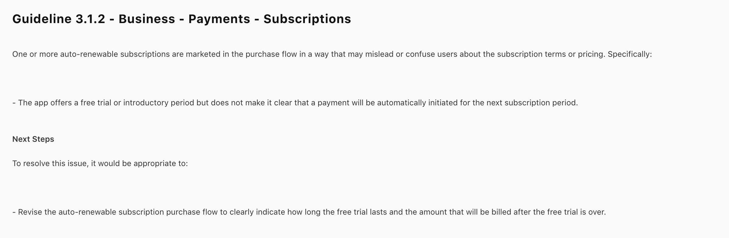 Free-Trial Paywall Rejection
